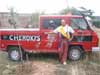 Los Cherokys - Josu, el rey de la peña 2003 con la furgoneta